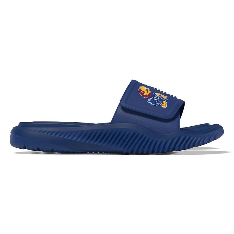 Unisex adidas Royal Kansas Jayhawks Alphabounce 2.0 Slide Sandals