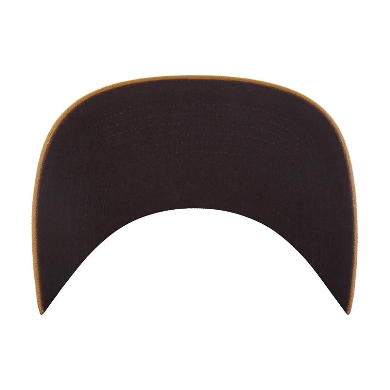 Casquette unisexe Carhartt x '47 marron Kansas Jayhawks Hitch