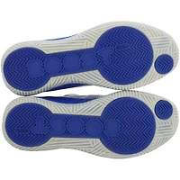 White Kansas Jayhawks Team-Issued Adidas Low Shoes from the Basketball Program - 11