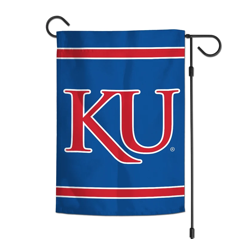 WinCraft Kansas Jayhawks 12" x 18" Double-Sided Garden Flag