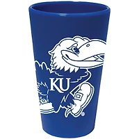 WinCraft Kansas Jayhawks 16oz. Silicone Pint Glass