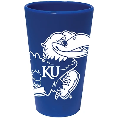 WinCraft Kansas Jayhawks 16oz. Silicone Pint Glass