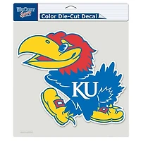 WinCraft  Kansas Jayhawks 8" x 8" Color Car Decal