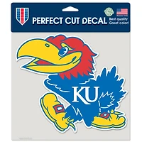 WinCraft  Kansas Jayhawks 8" x 8" Color Car Decal