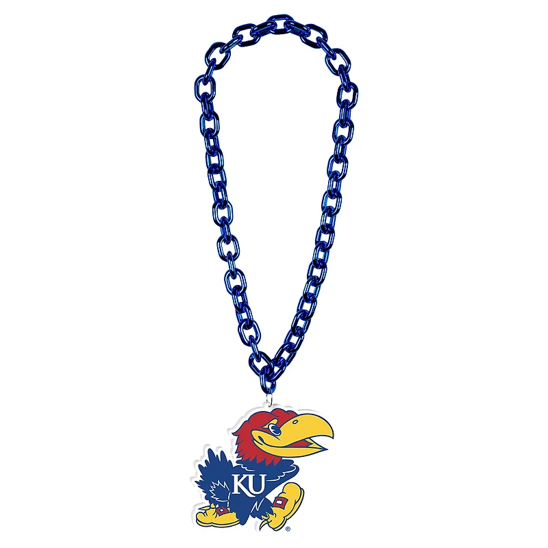 WinCraft Kansas Jayhawks Big Chain Logo Necklace