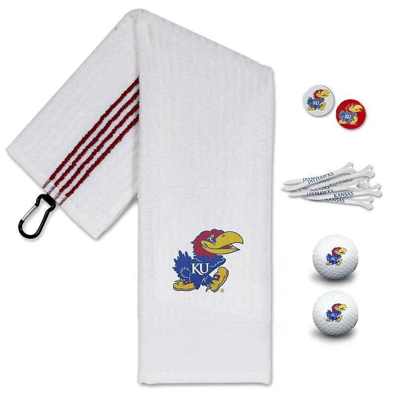 WinCraft Kansas Jayhawks Golfing Gift Set