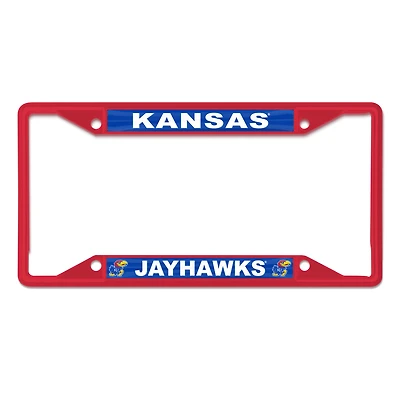 WinCraft Kansas Jayhawks Metal License Plate Frame