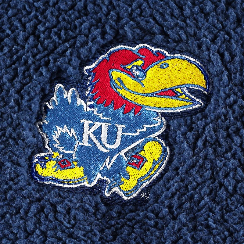 Women's Blue Kansas Jayhawks Everest Half-Zip Sweatshirt