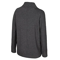 Cardigan Dash anthracite pour femme Colosseum Kansas Jayhawks