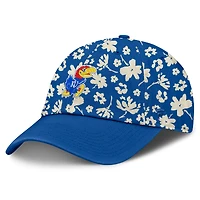 Women's Fanatics  Royal Kansas Jayhawks Blossom Adjustable Hat