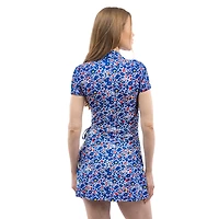 Robe Ivy Tailgate pour femme Smith & Quinn Royal/White Kansas Jayhawks