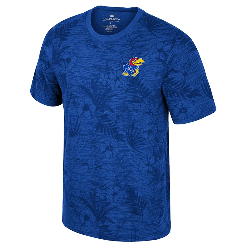 T-shirt Fern du Royal Kansas Jayhawks Colisée pour jeunes