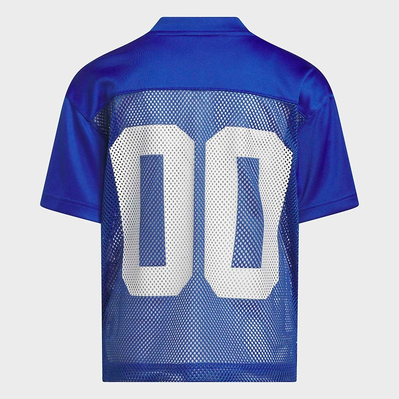 Maillot adidas bleu Kansas Jayhawks Tailgate pour jeunes