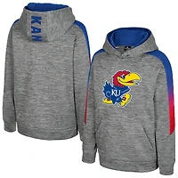 Sweat à capuche gris Youth Colosseum Kansas Jayhawks The Gang