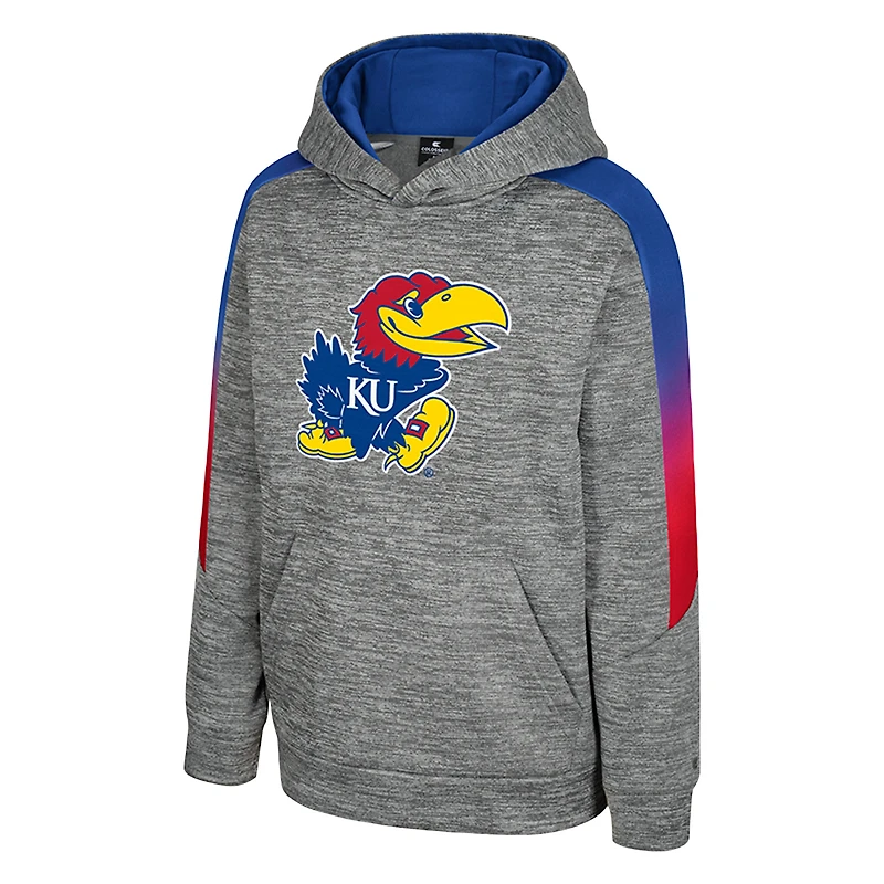 Youth Colosseum Gray Kansas Jayhawks The Gang Hoodie