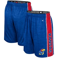 Short de contrôle créatif Colosseum Royal Kansas Jayhawks pour jeunes