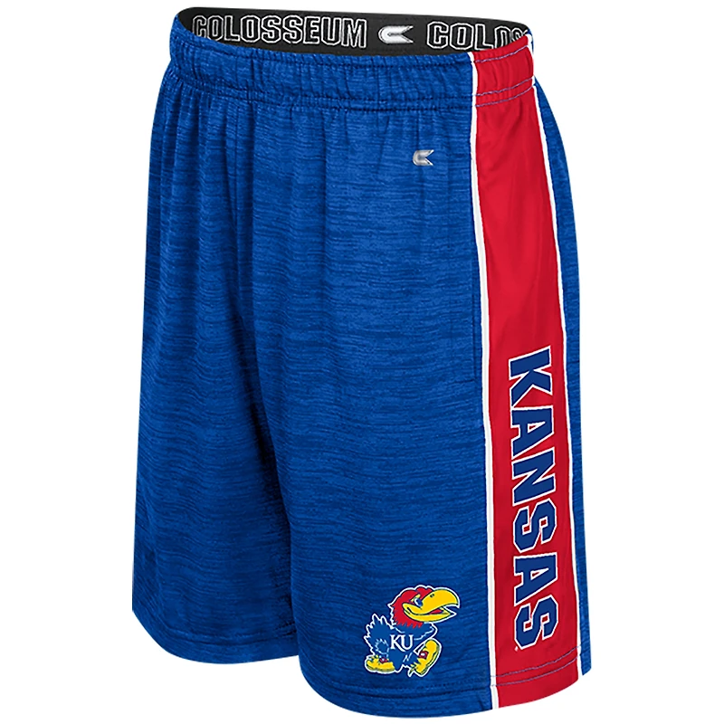 Short de contrôle créatif Colosseum Royal Kansas Jayhawks pour jeunes