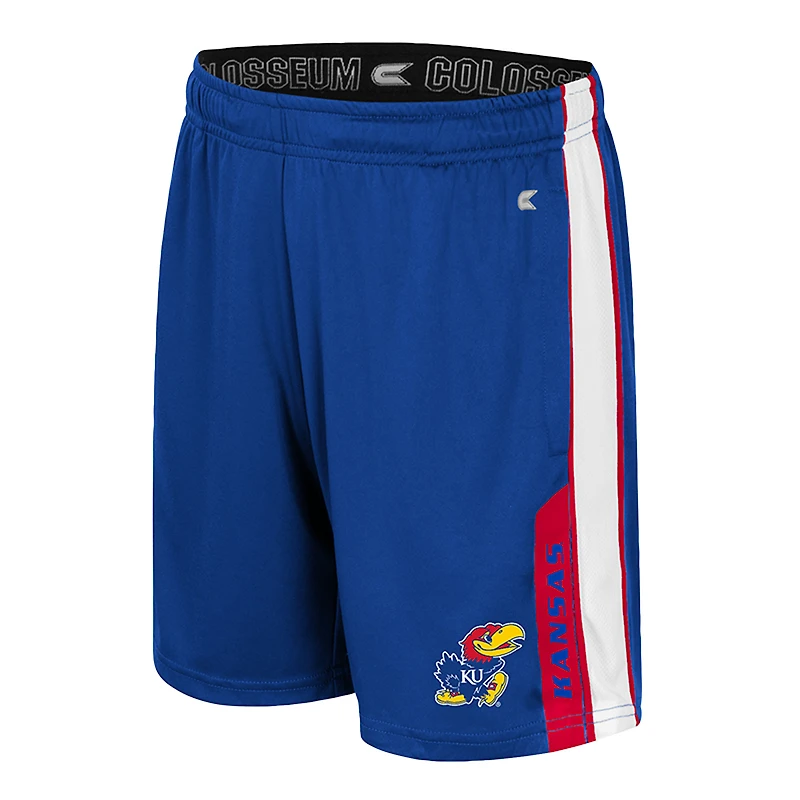 Youth Colosseum Royal Kansas Jayhawks Gumbaldia Shorts