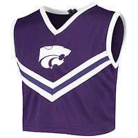 Ensemble d'encouragement deux pièces Purple Kansas State Wildcats pour jeunes filles
