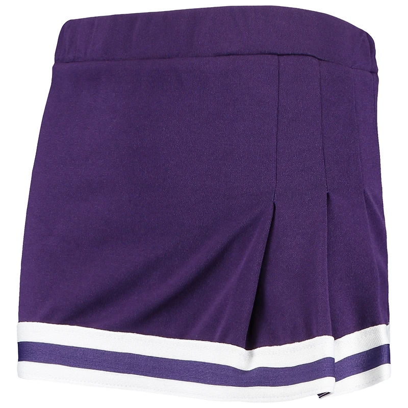 Ensemble d'encouragement deux pièces Purple Kansas State Wildcats pour jeunes filles
