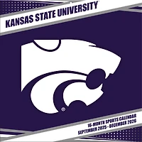 Kansas State Wildcats 12” x 12” 2026 Team Wall Calendar