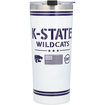 Gobelet de reconnaissance militaire OHT 24 oz des Wildcats de l'État du Kansas