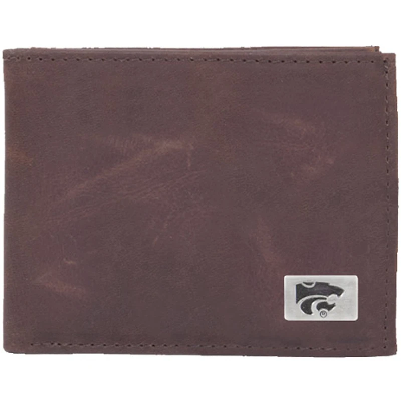 Kansas State Wildcats Leather Concho Billfold Wallet