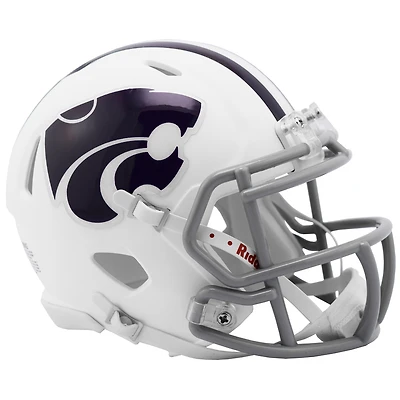 Kansas State Wildcats Riddell Revolution White Speed Mini Helmet