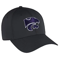 Casquette ajustable Stratus pour homme Ahead Graphite Kansas State Wildcats