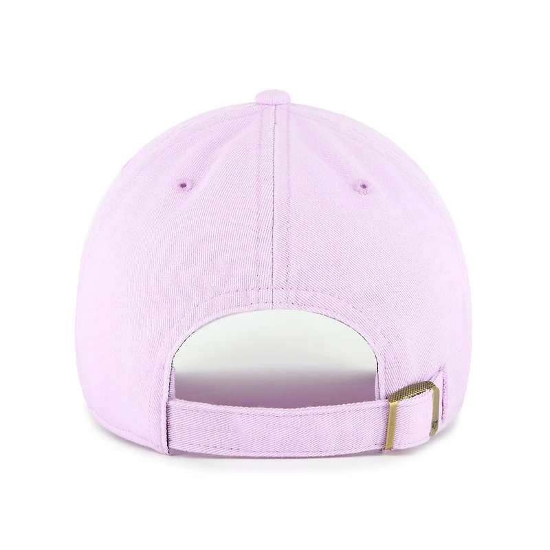 Men's '47 Light Purple Kansas State Wildcats Vault Clean Up Adjustable Hat