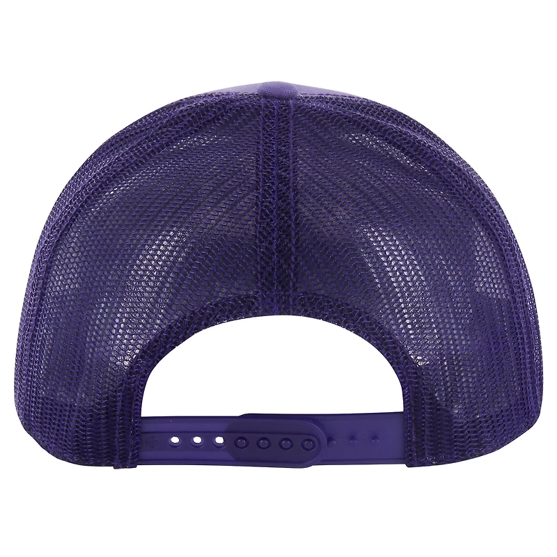 Casquette ajustable Pitstop Trucker '47 violette Kansas State Wildcats pour homme