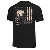 Men's Kansas State Wildcats Comfort Colors OHT Camo Overlay T-Shirt