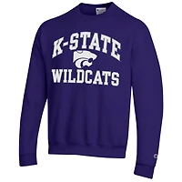 Sweat-shirt à enfiler Champion violet Kansas State Wildcats pour homme