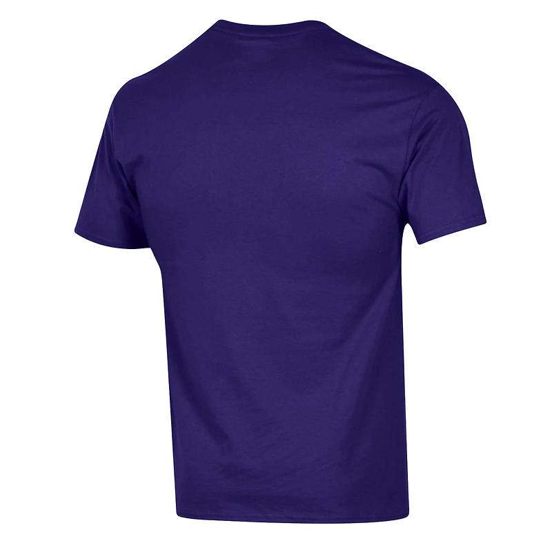 Men's Champion Purple Kansas State Wildcats High Motor T-Shirt