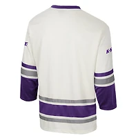Men's Colosseum Cream Kansas State Wildcats Puck Proud Fashion Hockey Jersey
