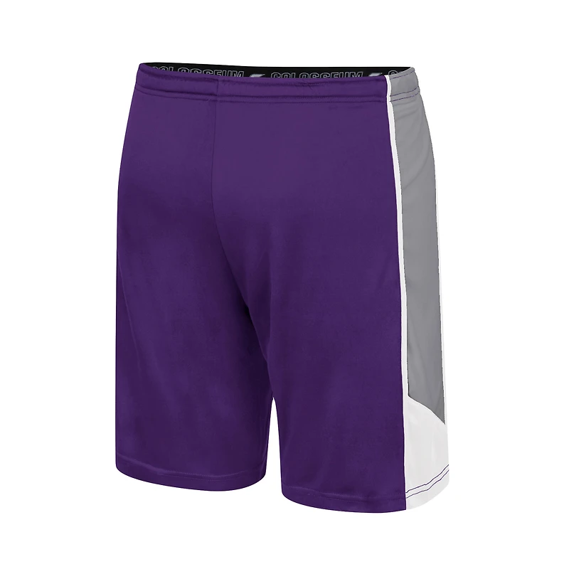 Men's Colosseum Purple Kansas State Wildcats Haller Shorts