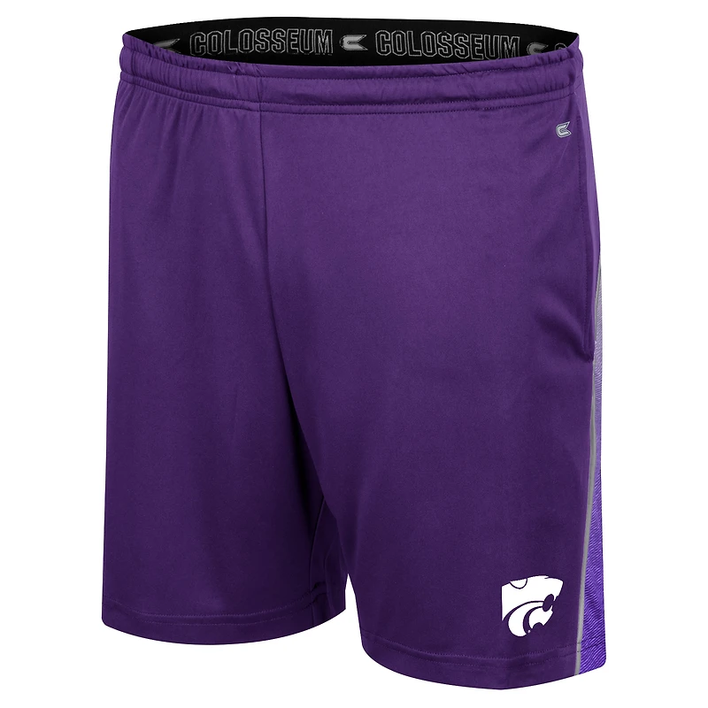 Colosseum Purple Kansas State Wildcats Laws of Physics Short pour homme