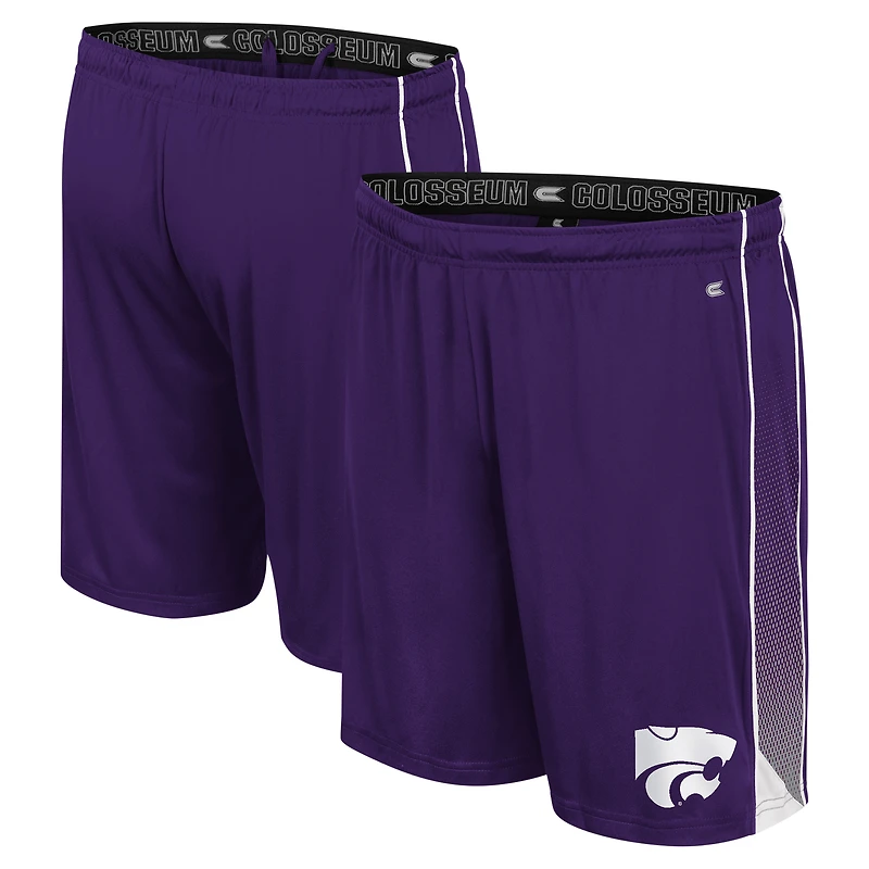 Short violet Colosseum pour homme, Kansas State Wildcats, en ligne