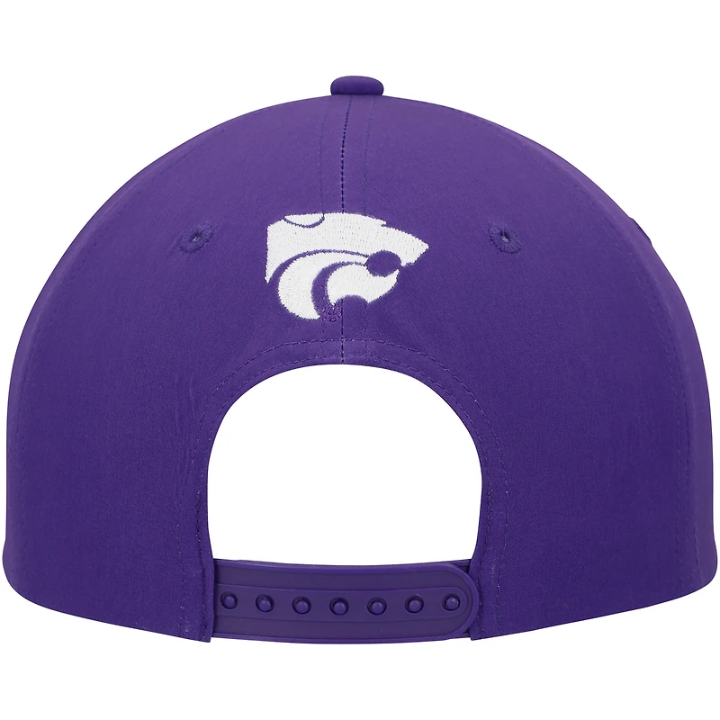 Casquette Colosseum Purple Kansas State Wildcats Positraction Snapback pour homme