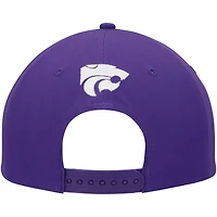 Casquette Colosseum Purple Kansas State Wildcats Positraction Snapback pour homme