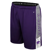 Men's Colosseum Purple Kansas State Wildcats Quantum Shorts