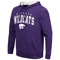 Pull à capuche violet Colosseum Kansas State Wildcats Resistance pour hommes