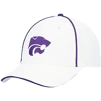 Colosseum White Kansas State Wildcats Take Your Time Snapback pour homme