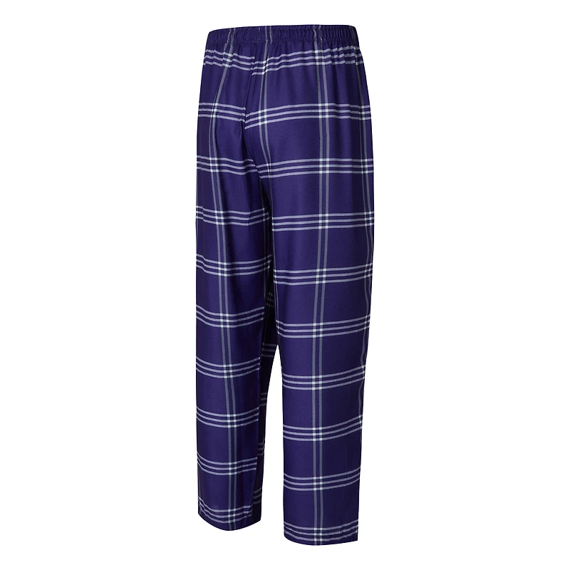 Men's Concepts Sport Purple/Gray Kansas State Wildcats T-Shirt & Pants Sleep Set