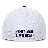 Casquette Trigger Flex gris chiné pour homme des Wildcats du Kansas State