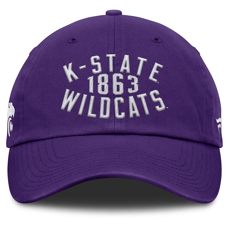 Casquette ajustable Archer violette des Wildcats du Kansas pour hommes