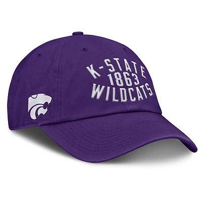 Casquette ajustable Archer violette des Wildcats du Kansas pour hommes