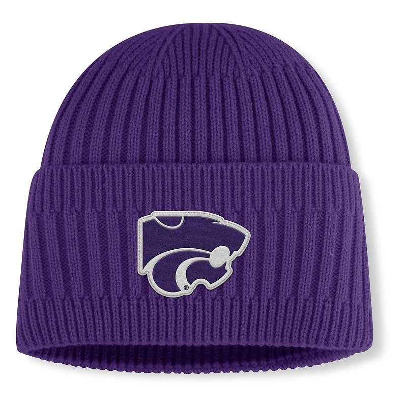 Men's Fanatics Purple Kansas State Wildcats Revery Cuffed Knit Hat