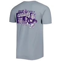 Men's Graphite Kansas State Wildcats Vault Comfort T-Shirt