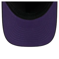 Casquette New Era noire Kansas State Wildcats 39THIRTY M-Crown Flex Fit pour homme